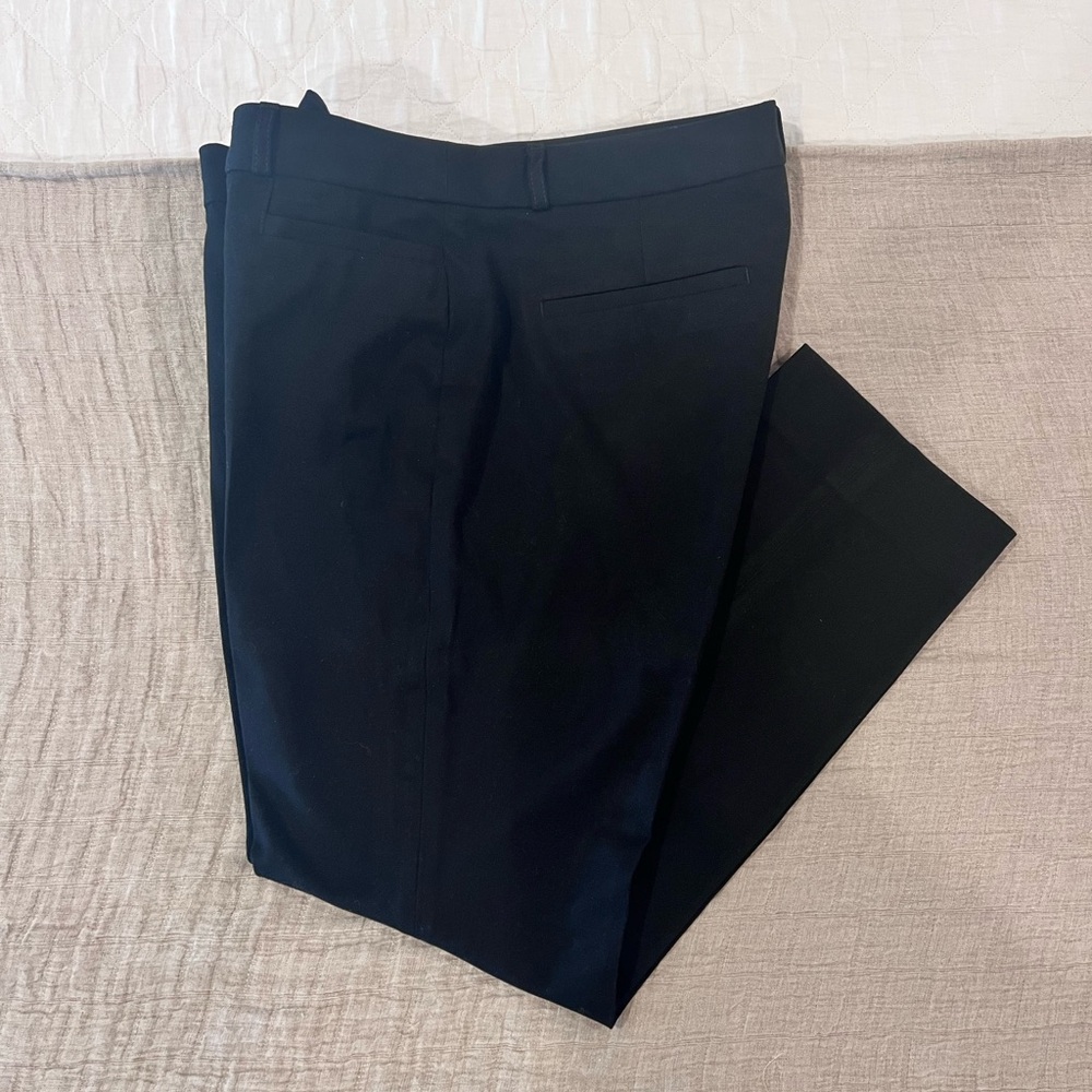 Banana Republic Sloan Curvy Fit Ankle Pants | Black | Size 12